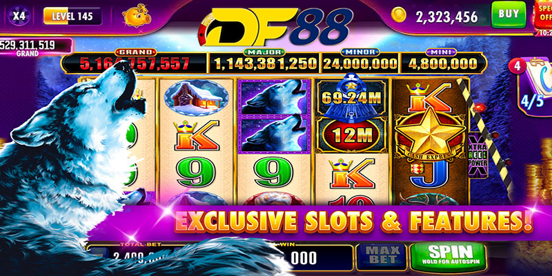 Cách chơi game Slots DF88 hiệu quả